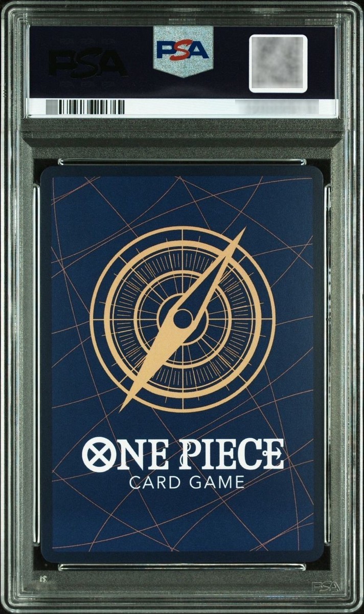 SHANKS ONE PIECE PSA 10 3RD ANNIVERSARY SILVER TCG OP09-004