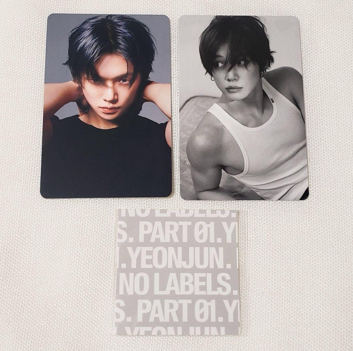 TXT YEONJUN NO LABELS: PART 01 Weverse JP Japan Benefit Official