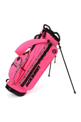 Jack Bunny Golf Stand bag 9inches 3.2kg 46inch 5section Neon Pink