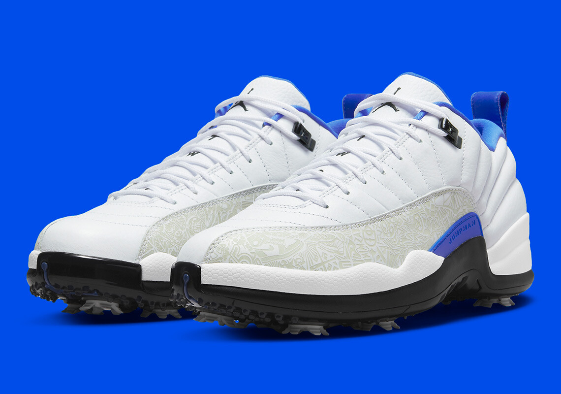 Nike Air Jordan 12 G Golf NRG P22 Laser White Game Royal DM9015