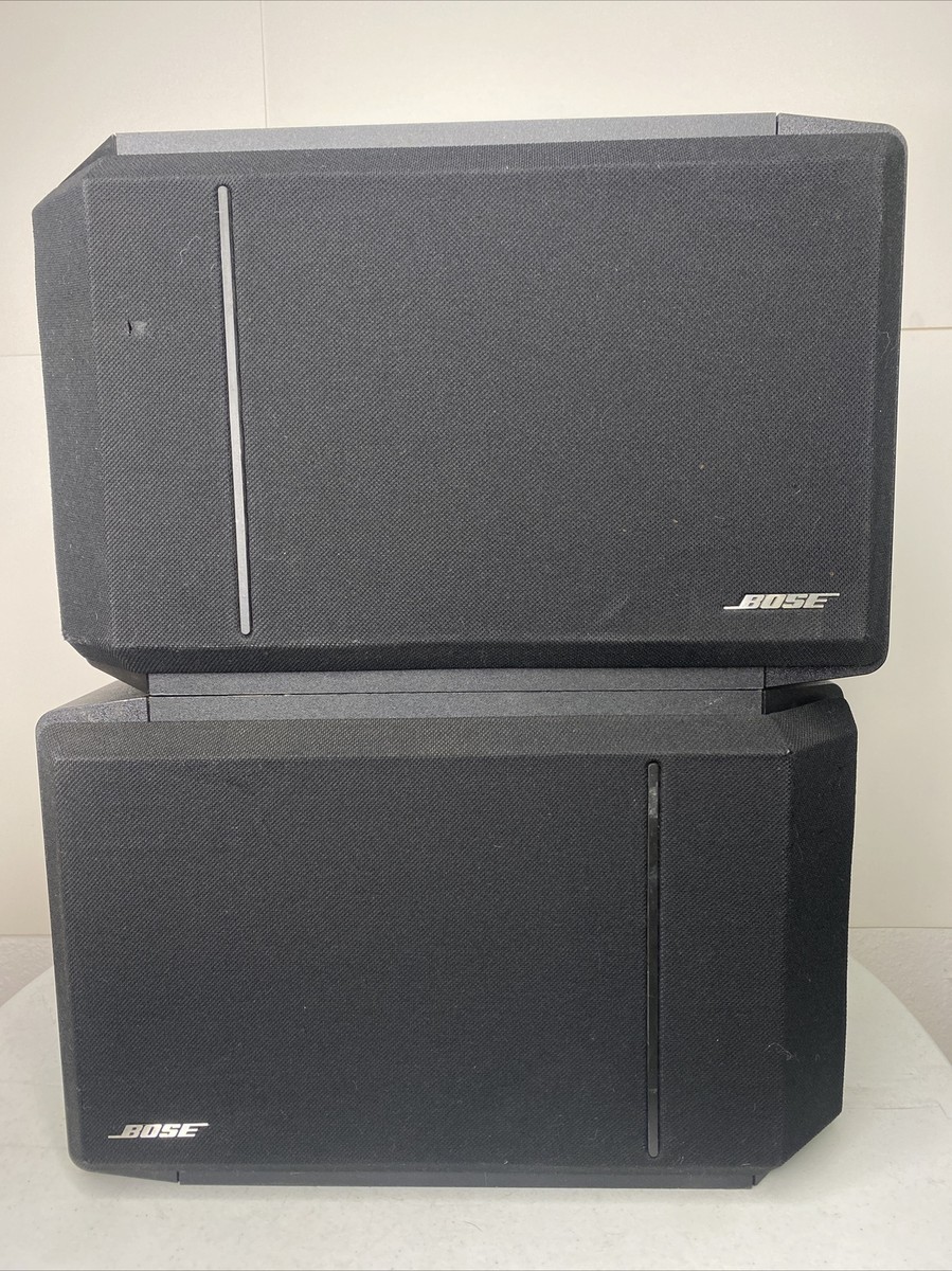 Pair of Bose 301 Series IV Direct Reflecting Black Bookshelf