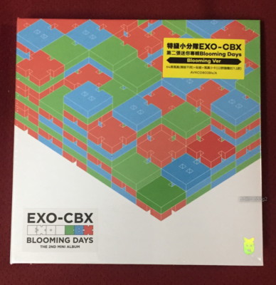 EXO-CBX Mini Album Vol.2 Blooming Days (Blooming Ver) Taiwan CD+