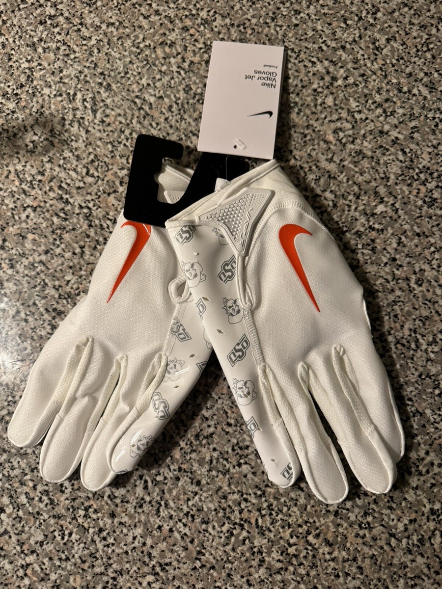 Nike OSU Vapor Jet Football Gloves Oklahoma State University