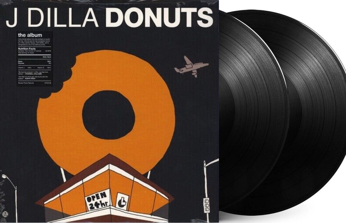 J DILLA DONUTS VINYL LP NEW!! LAST DONUT OF THE NIGHT, WAVES, DON