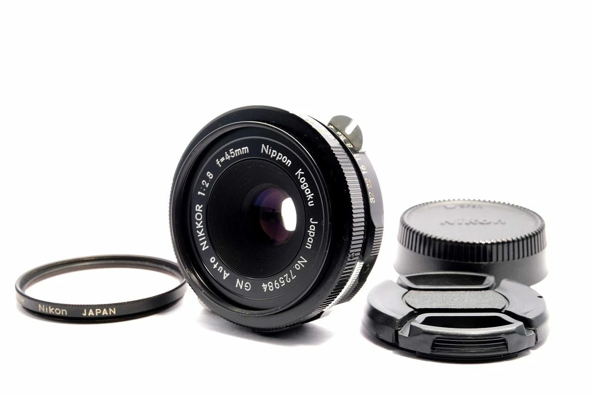 Nikon NIKKOR f/2.8 Camera Lenses 45mm Focal for sale | eBay