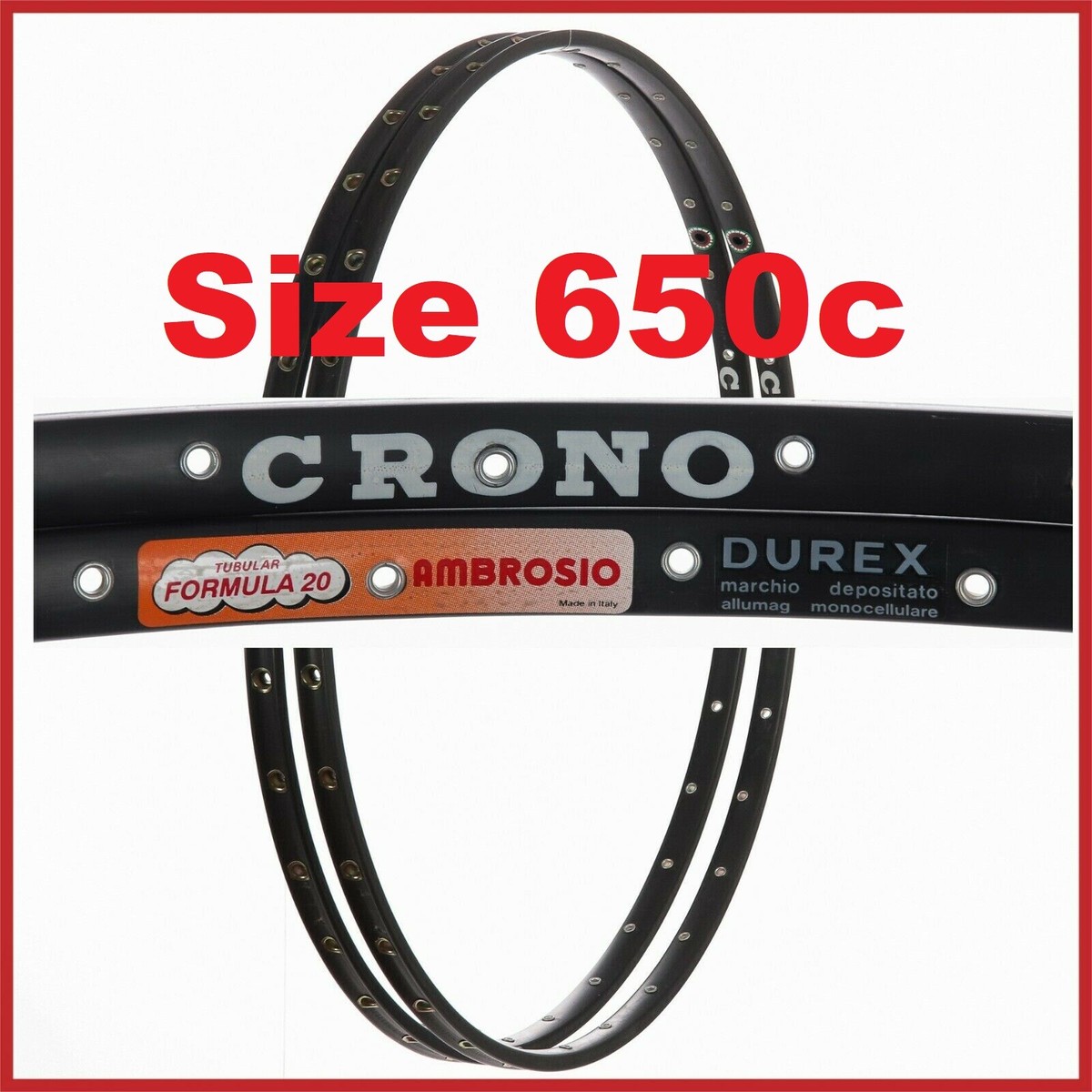 NOS AMBROSIO FORMULA 20 CRONO RIMS 26