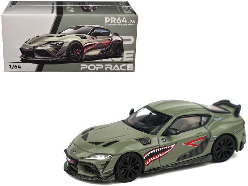 Pop Race Toyota Supra Darwin Pro 66G NWB Green 1/64 PR640076 | eBay