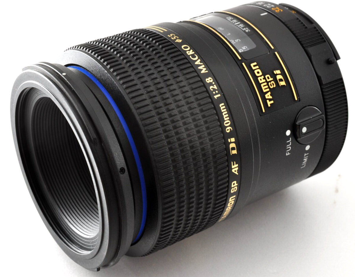 EXC TAMRON SP AF 90mm F2.8 Di MACRO 272E Lens For NIKON with HOOD