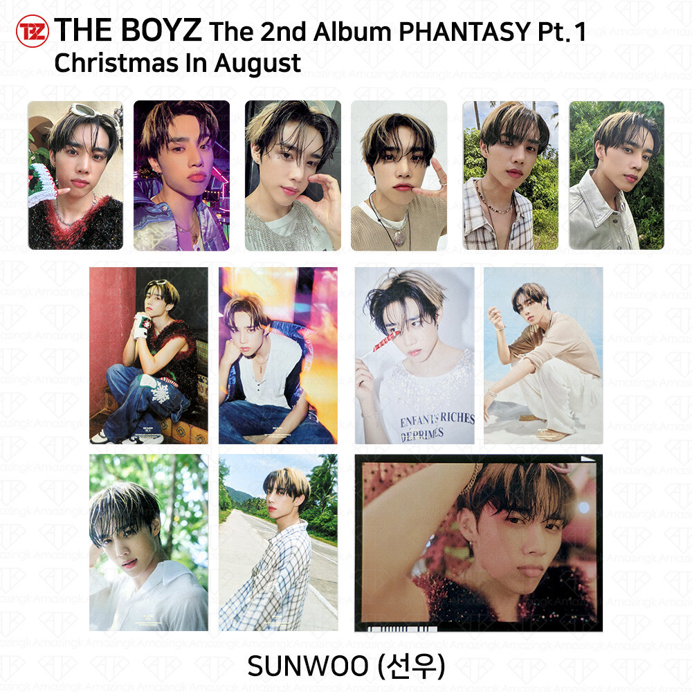 The Boyz 2nd Album Phantasy Pt.1 Christmas In August Photocard