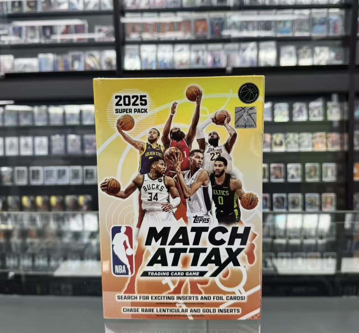 2025-26 Topps Match Attax NBA Super Pack Edition Sealed Box 9