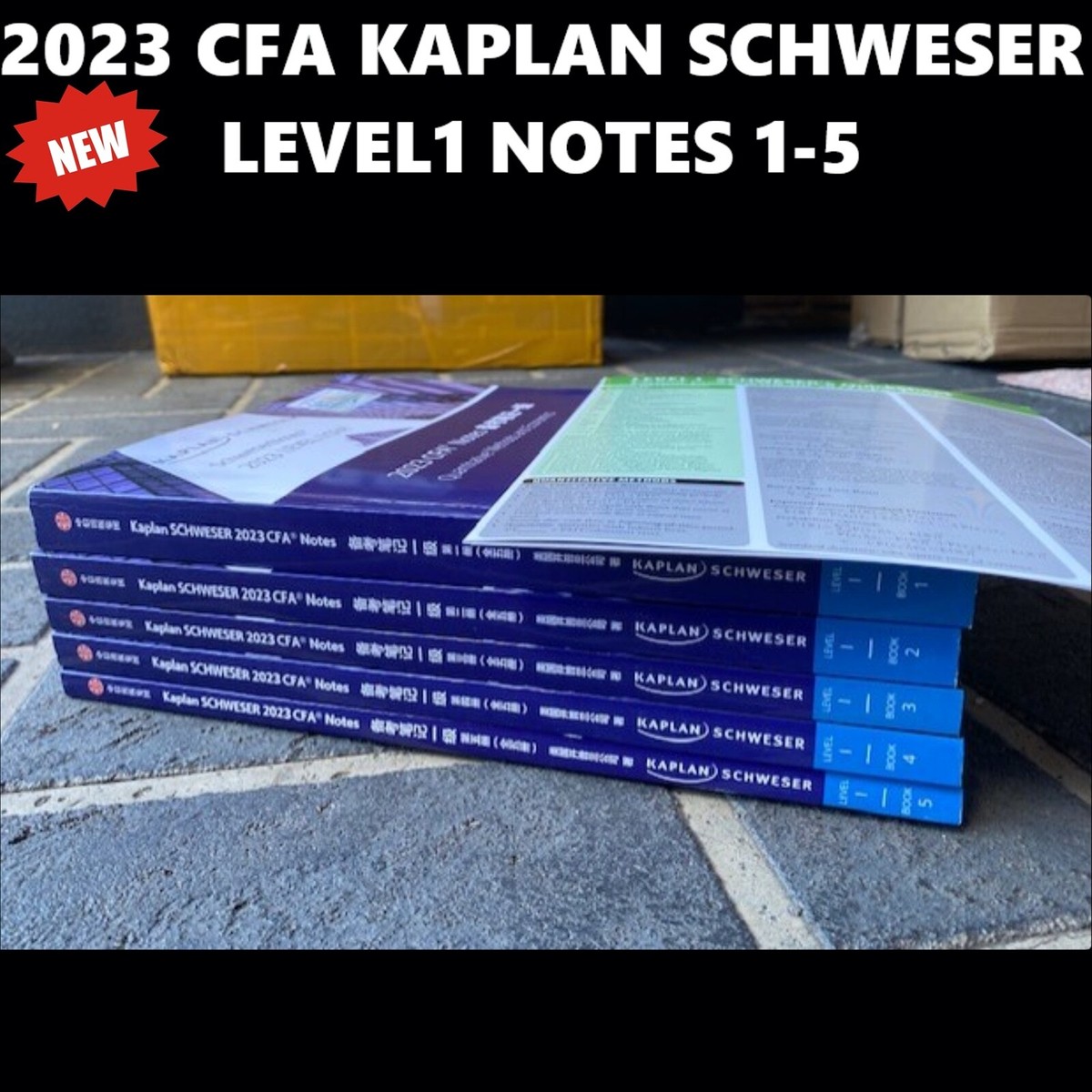 語学・辞書・学習参考書 2023 CFA Exam Prep SchweserNotes Level I