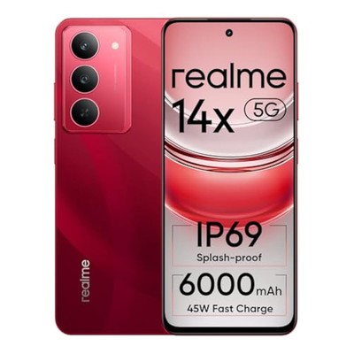 realme 14x 5G Smartphone 8+128GB, 6.67-inch Screen, 120Hz Display