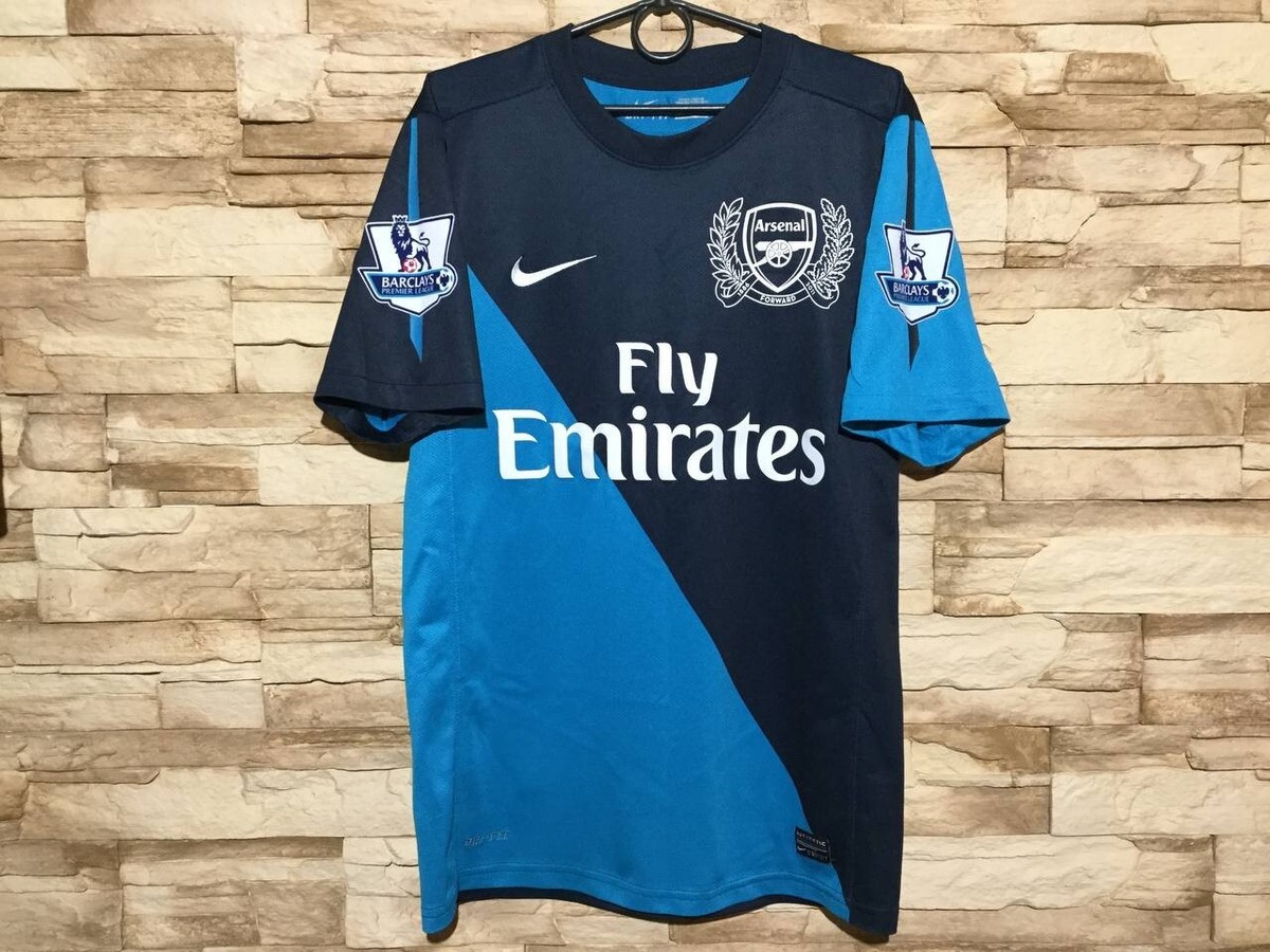 ARSENAL LONDON 2011 2012 Away Football Shirt Soccer Jersey Nike