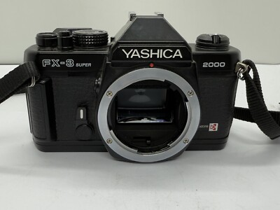 Yashica FX-3 Super 2000 35mm SLR Film Camera Body | eBay