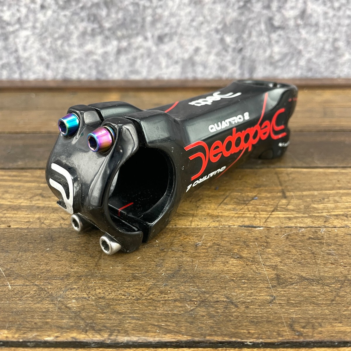Deda Quattro 2 Stem 31.8 mm 110 mm Zero 110 1 1/8 in Oil Slick