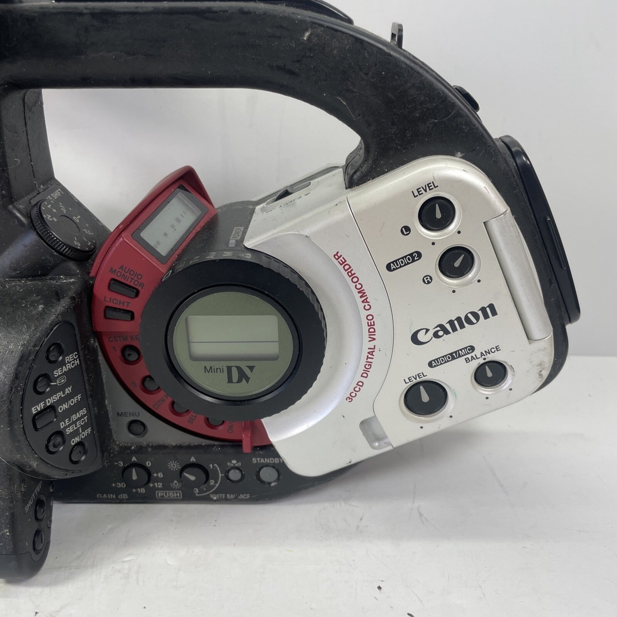 UNTESTED AS-IS FOR PARTS* Canon DM-XL1S 3CCD Mini DV Digital