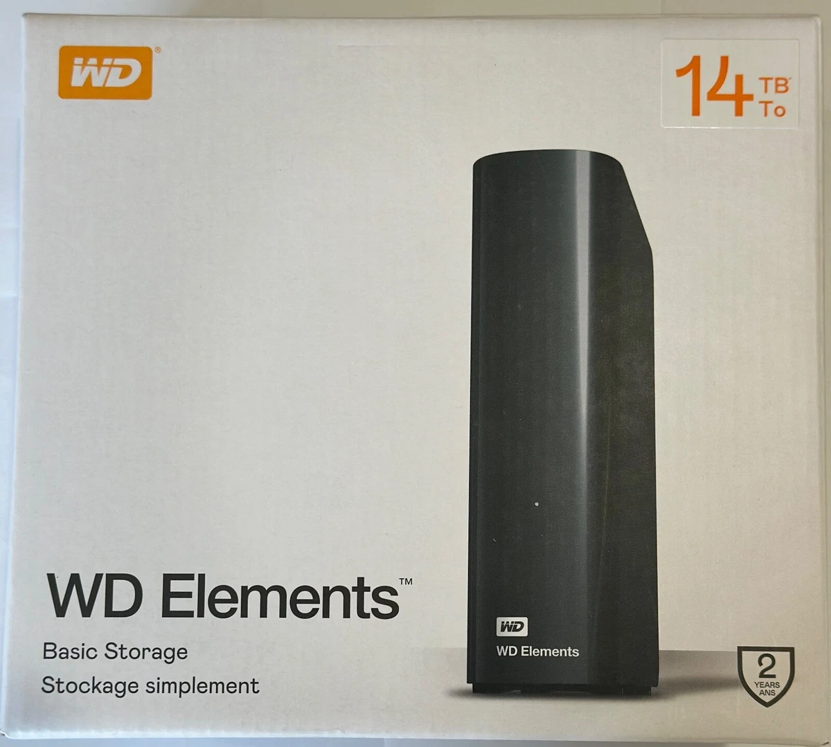Western Digital 14TB 3.5Inch Form Factor External Hard Disk Drives