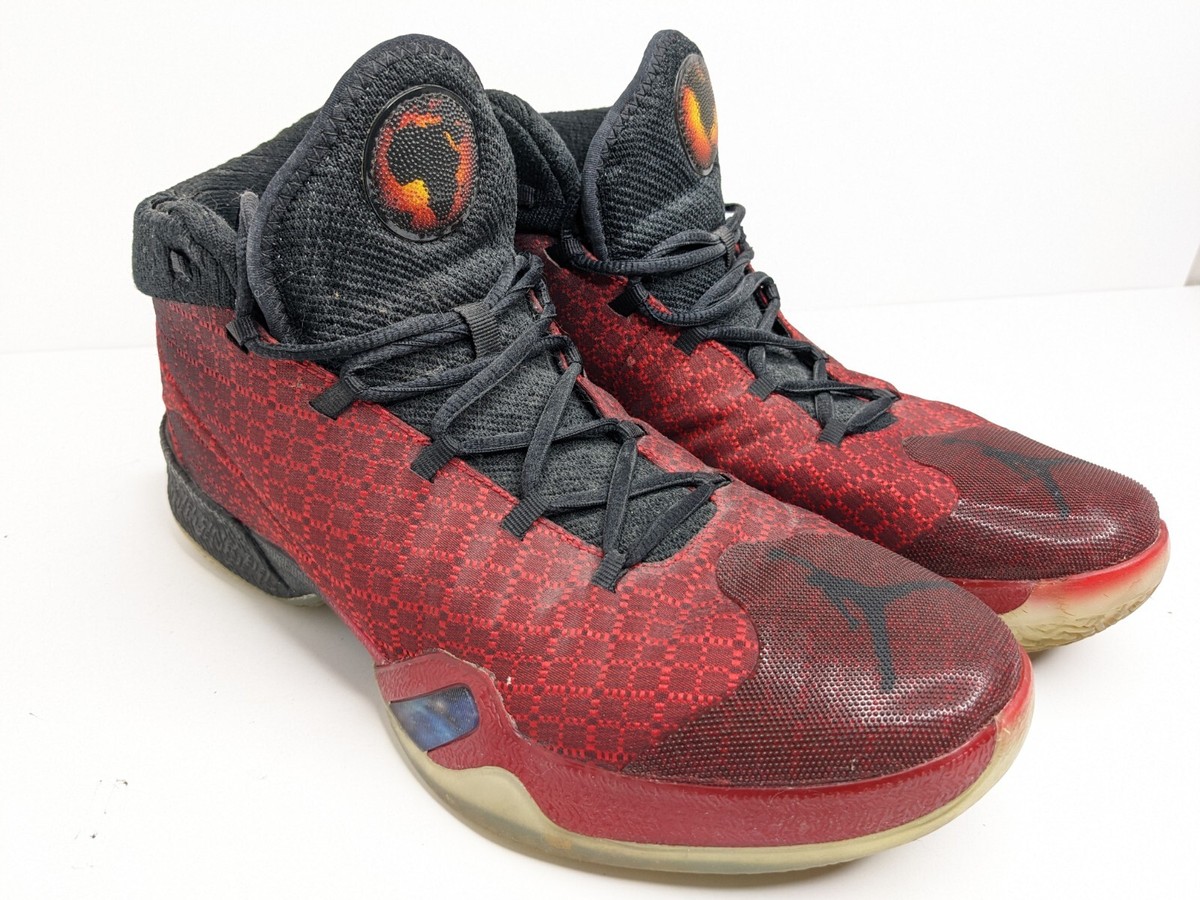 Air Jordan XXX 30 Size 10.5 Mens Shoes Red Black Nike Athletic