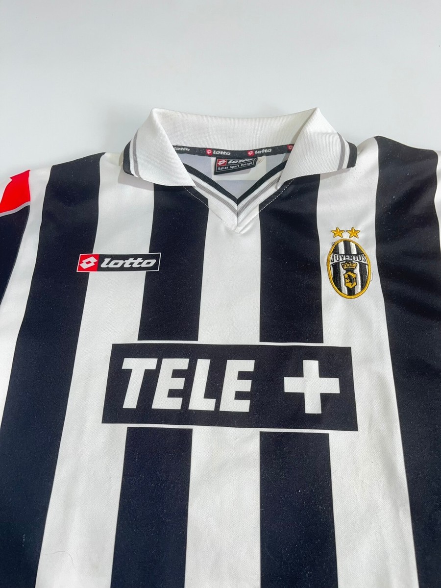 camiseta de fútbol JUVENTUS (italia) home LOTTO 2001 #21 ZIDANE