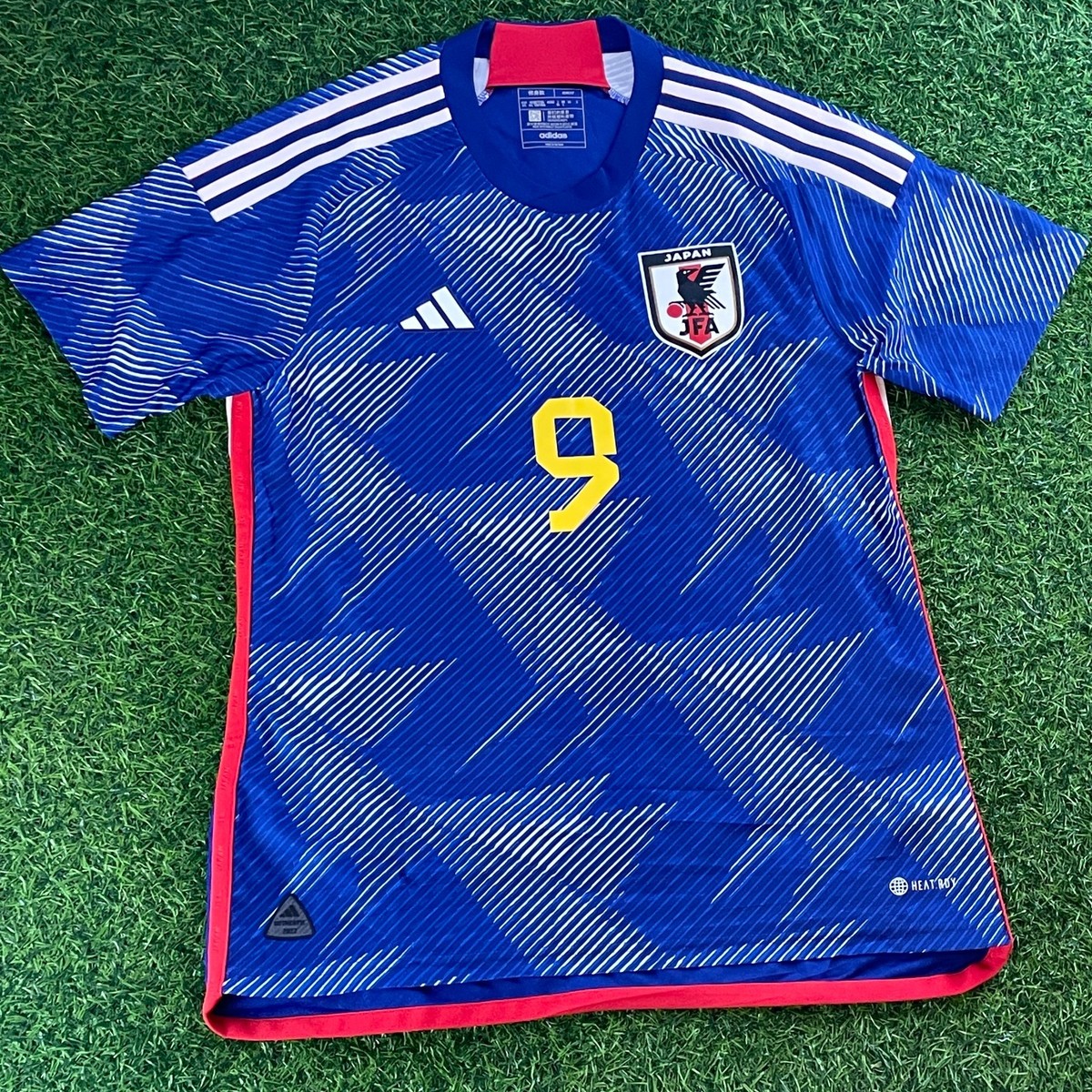 Japan 2022 Official Jersey Shirt Kit – Player Issue – Kaoru Mitoma