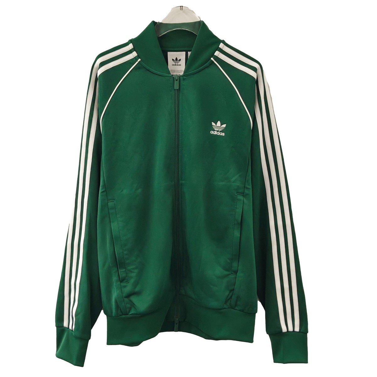 Adidas Originals COLOR CLASSICS Baseball Jacket Men's Green IR9863