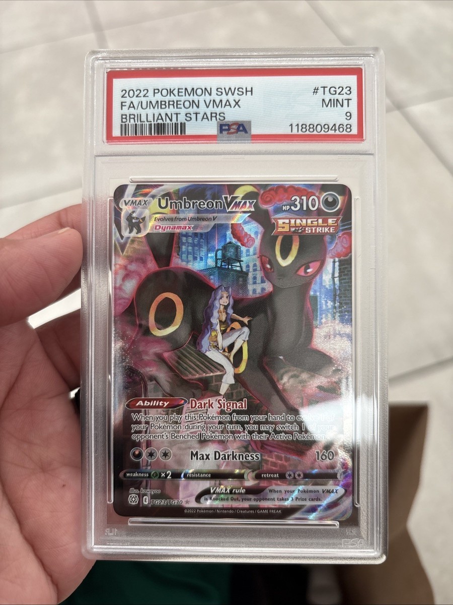 Umbreon VMAX TG23/TG30 Swsh09: Brilliant Stars Trainer Gallery