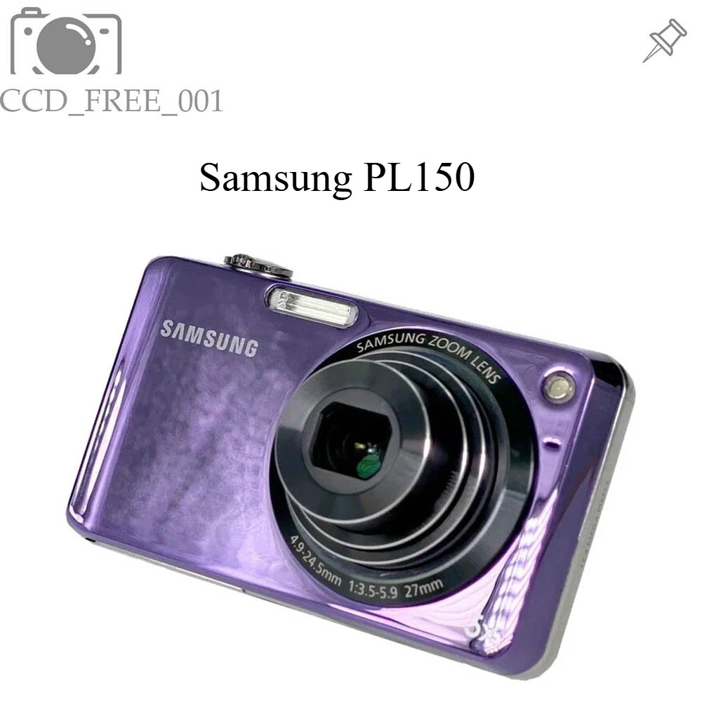 Samsung PL150 12.4MP Compact Digital Camera 5x Optical Zoom Selfie