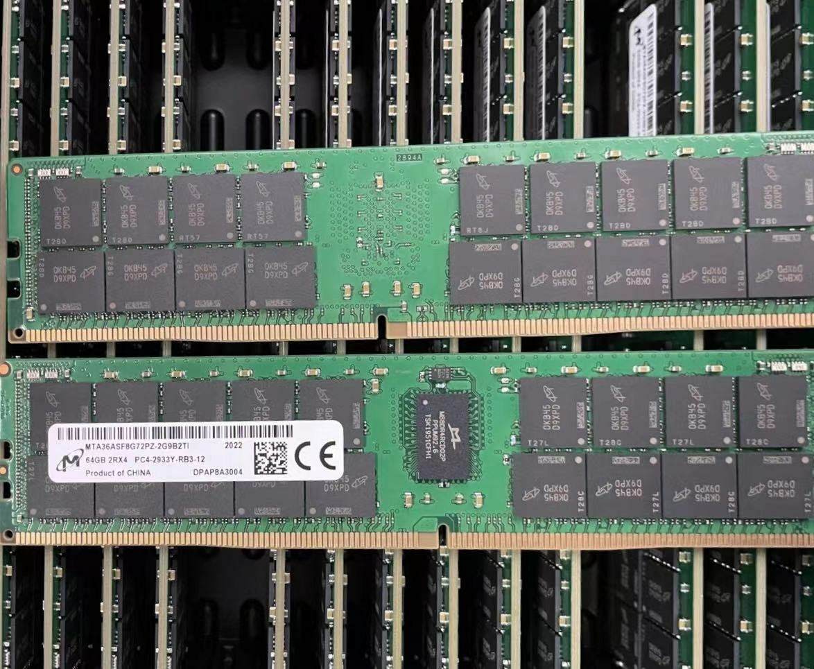 64GB Micron MT DDR4 2Rx4 2933 ECC RDIMM PC4-2933Y-RB3