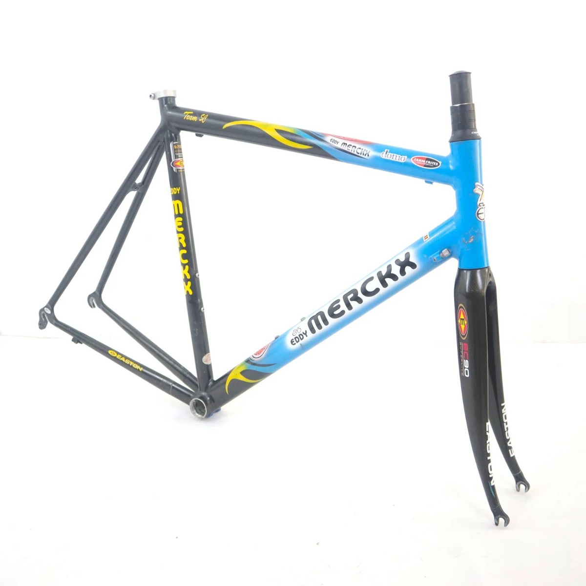 Eddy Merckx Team SC 55cm Aluminum Frame Handmade Carbon Chainstays