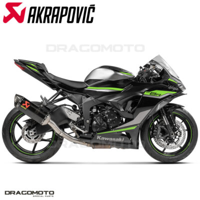 KAWASAKI NINJA ZX-6R 2023-2024 link pipe AKRAPOVIC RC L-K6SO8/2 | eBay