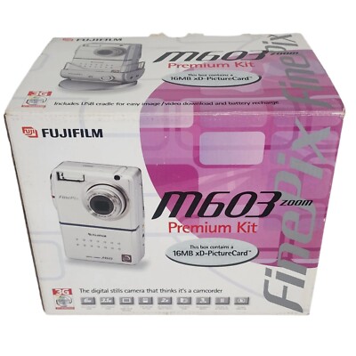 Fujifilm FinePix M603 3.1MP 2x Zoom Camera ENGLISH Cradle