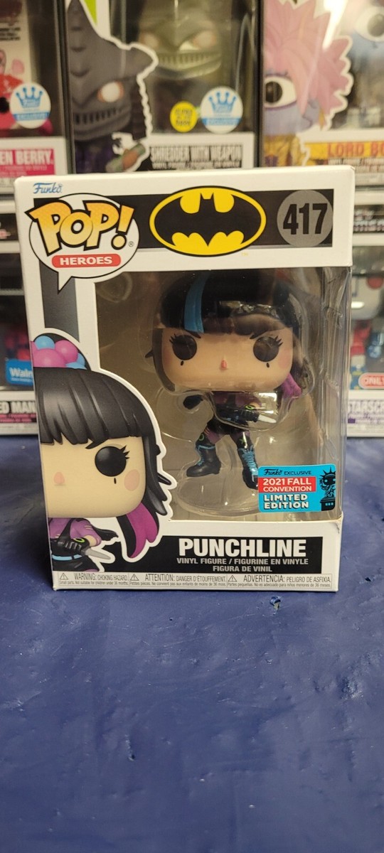 Punchline Funko Pop 417 DC Comics 2021 Fall Con Sticker | eBay