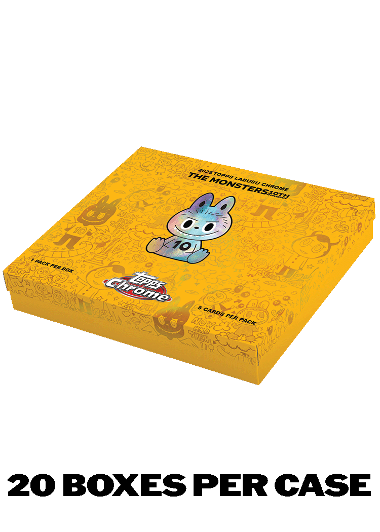 2025 TOPPS LABUBU CHROME The Monsters 10th Anniversary HOBBY 20