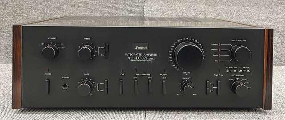 SANSUI AU-D707F EXTRA Integrated Amplifier Vintage Transistor Amp