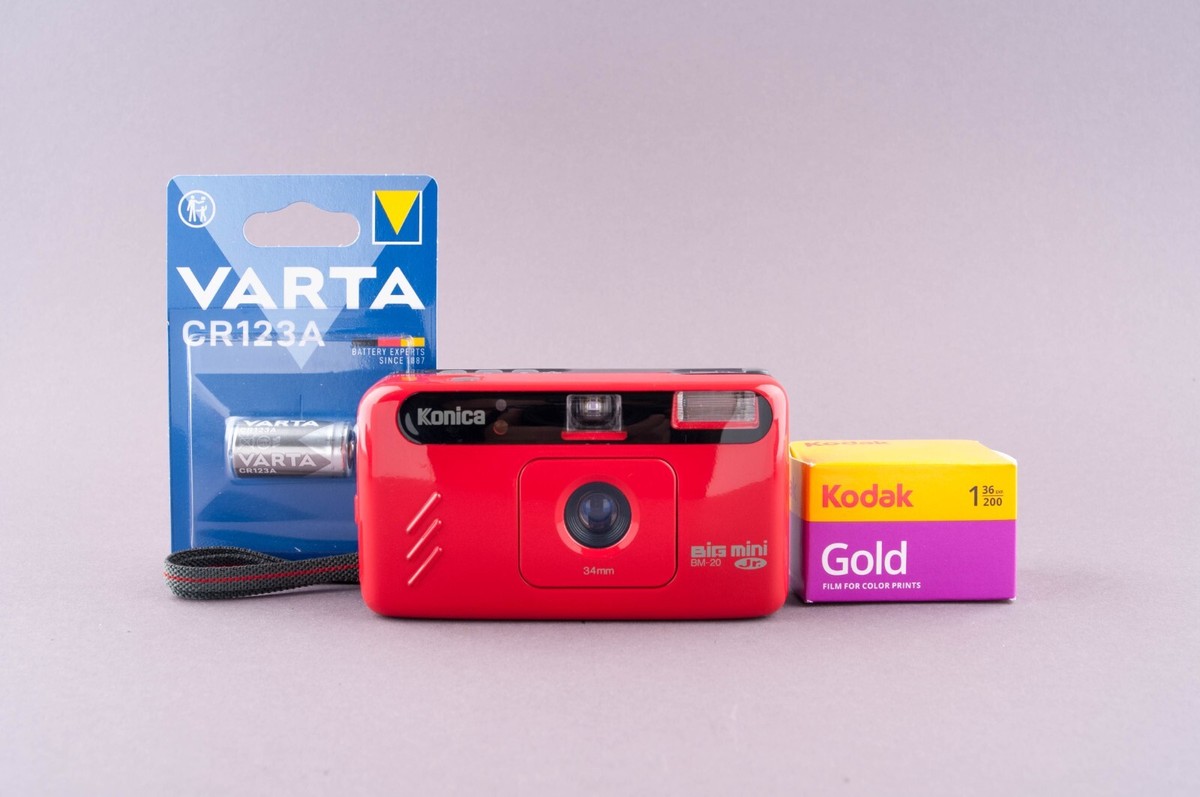 Konica Big Mini Jr BM-20 Point&Shoot Film Camera Tested | eBay