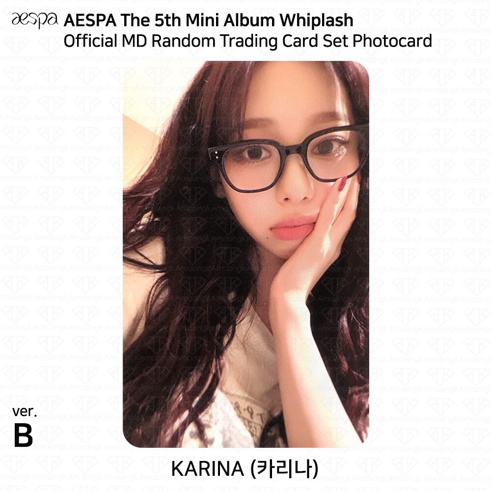 Aespa 5th Mini Album Whiplash POP UP Official MD Random Trading