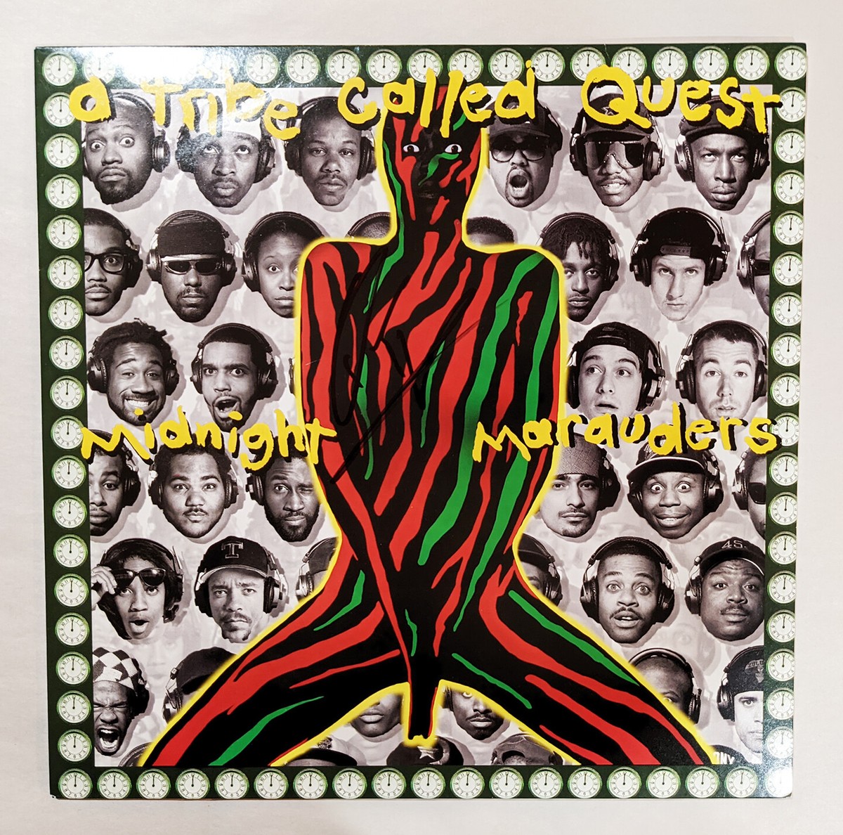 Q-Tip of A Tribe Called Quest REAL SIGNED Midnight Marauders Vinyl