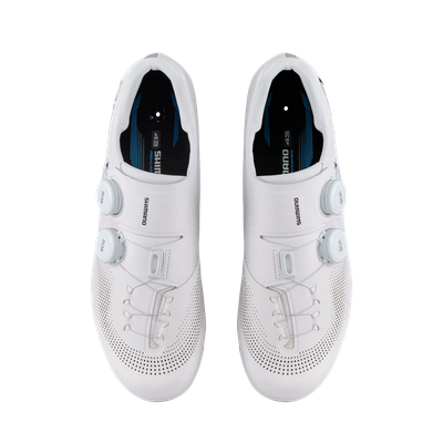 Shimano RC7 Carbon Road Competition Shoes SH-RC703 Wide White 44