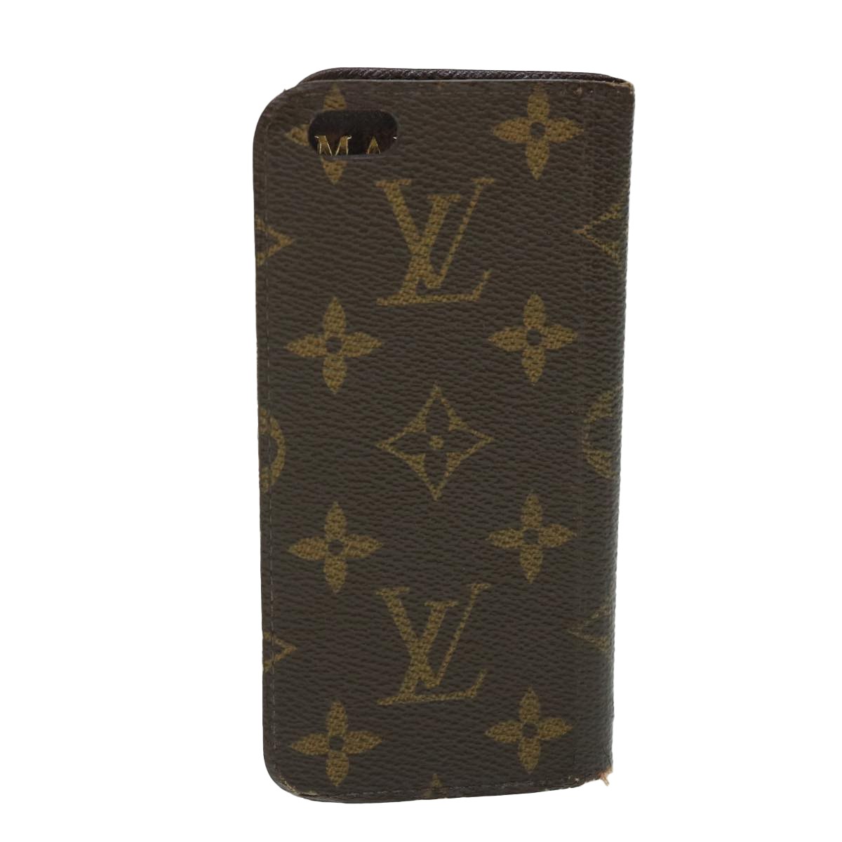 LOUIS VUITTON Monogram iPhone 6 Cover iPhone Case M61423 LV Auth