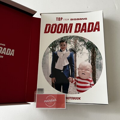 T.O.P Doom Dada CD + DVD + Photo Book Japan Special Edition