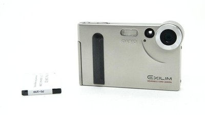 CASIO EXILIM EX-S1 Silver Compact Digital Camera 1.2MP From Japan