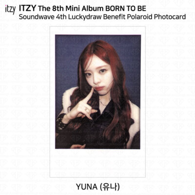 ITZY 8th Mini Album Born To Be Soundwave 4th Luckydraw Polaroid