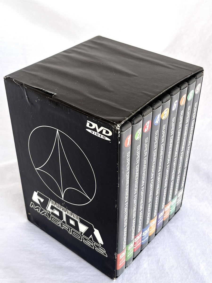 ANIMEIGO Super Dimension Fortress Macross DVD Box Set 1-9 w/Story