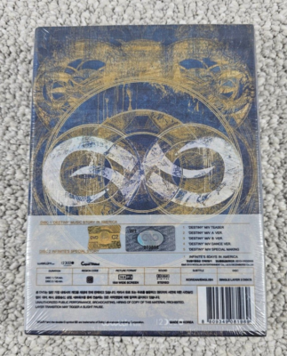 New Sealed Infinite Destiny in America 2 DVD Set Korea CP-131018