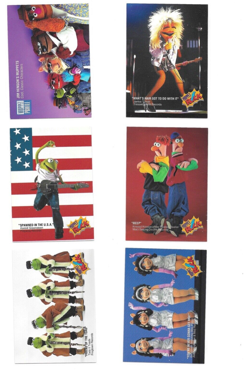 1993 Jim Henson's Muppets Trading Cards / CARDZ / Choose #s 1 - 60