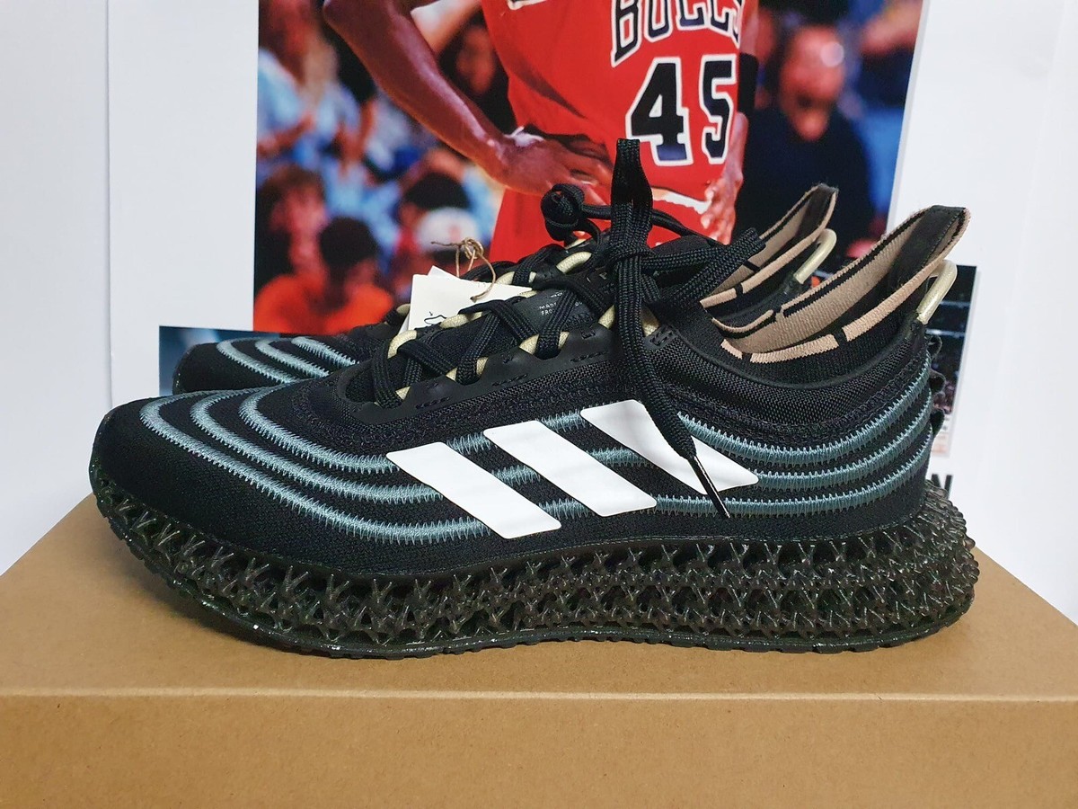 Adidas 4DFWD x Parley Black Emerald Men's UK 11.5 EUR 46 2/3