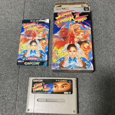 Nintendo Super Famicom SFC Street Fighter II 2 Turbo SNES Capcom w