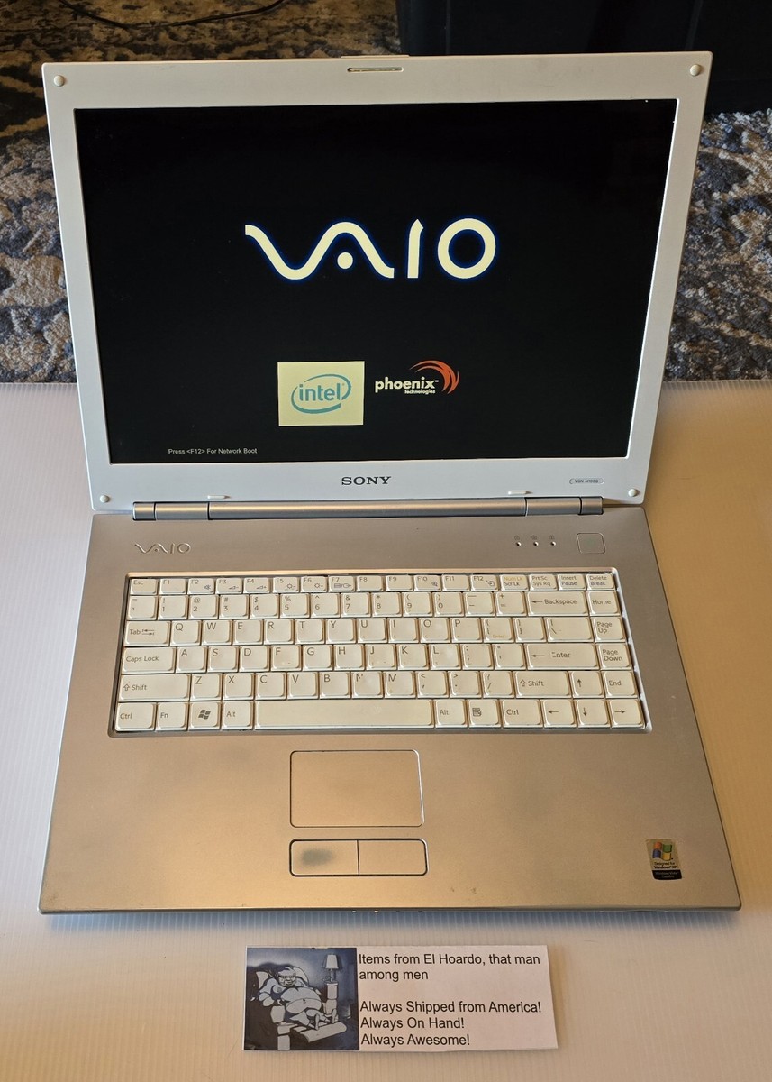 Sony Vaio VGN-N130G PCG-7T1L 1GB ram 80gb hdd 1.6ghz Core Duo