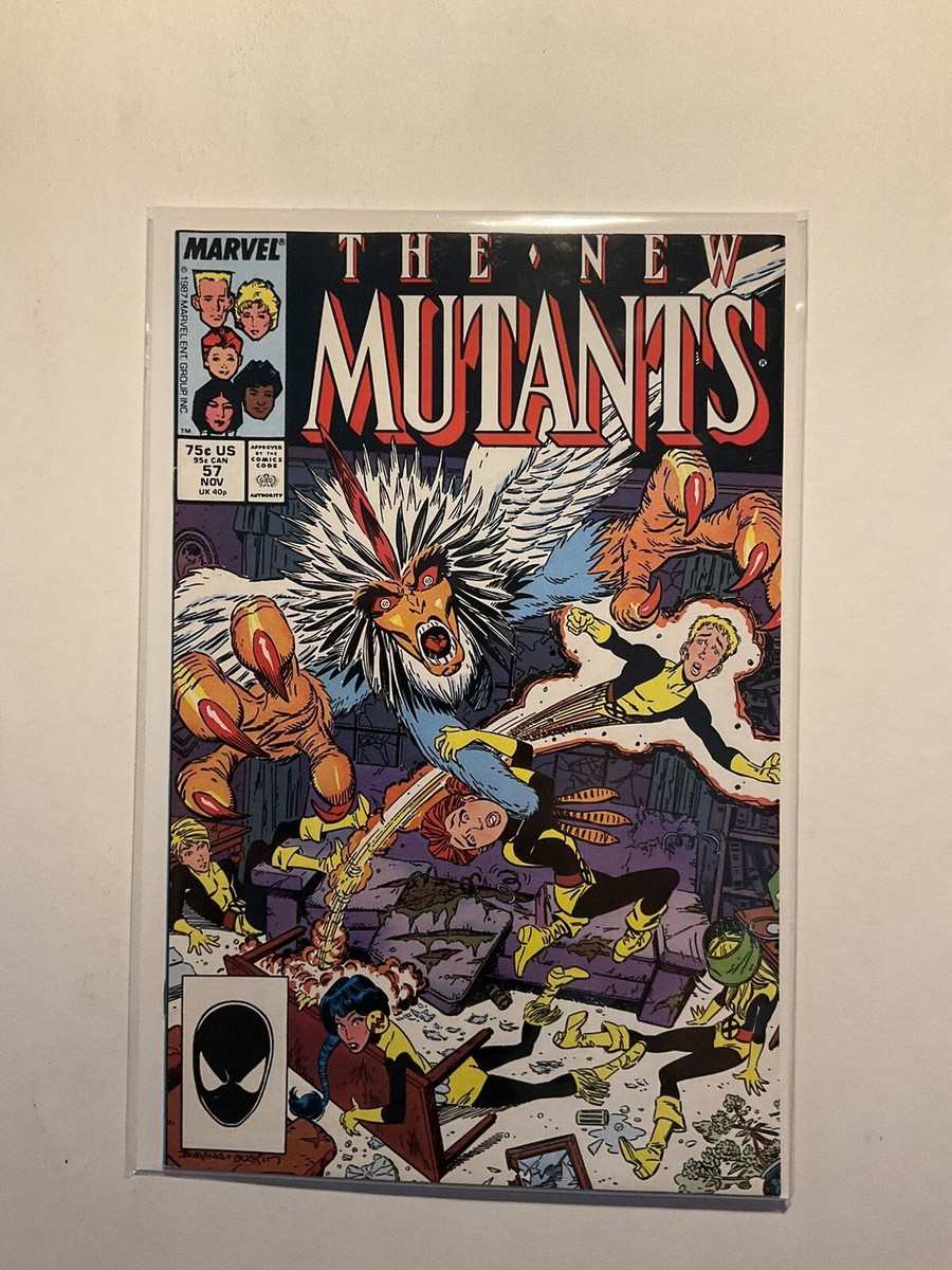 New Mutants 57 Near Mint Nm Marvel | eBay