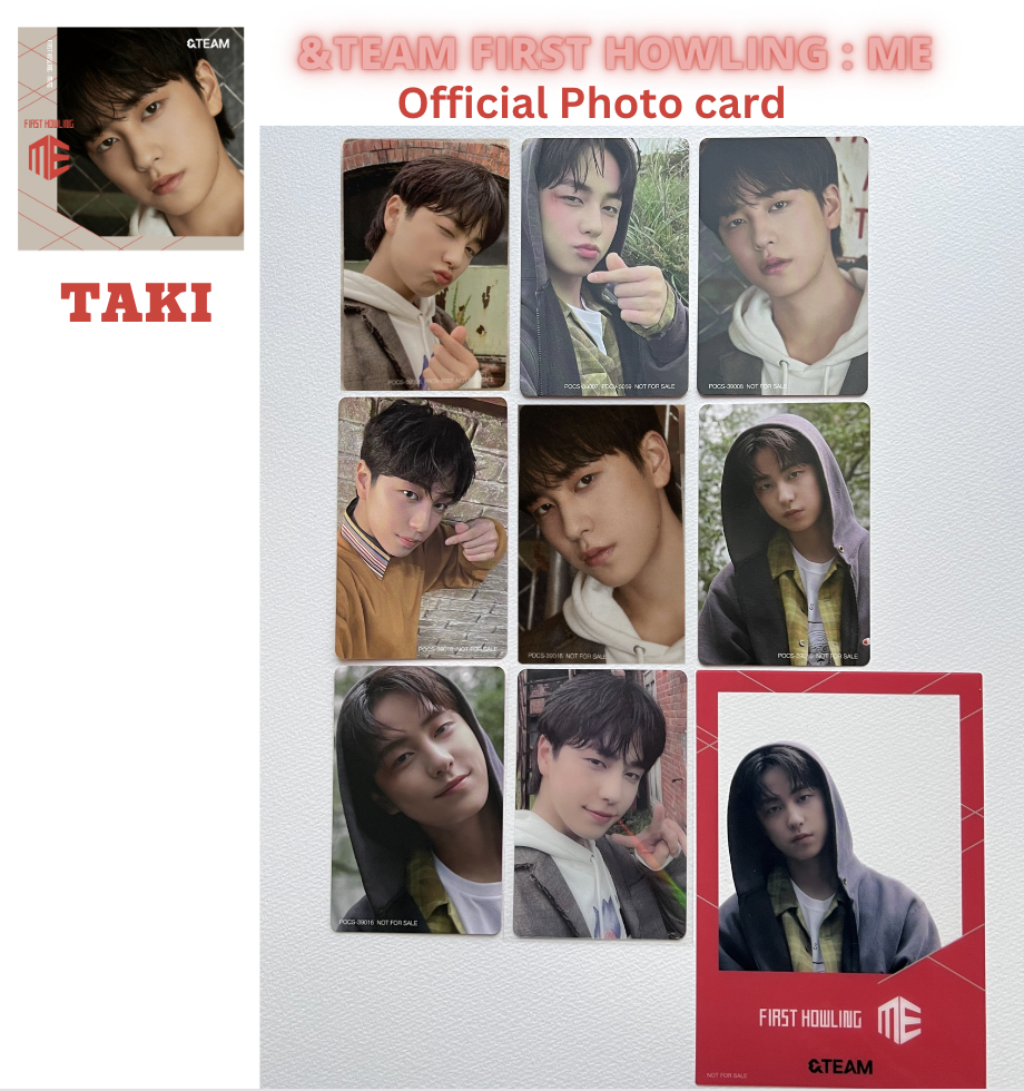 &TEAM TAKI - First Howling : ME - Japan first maxi sinngle Photo